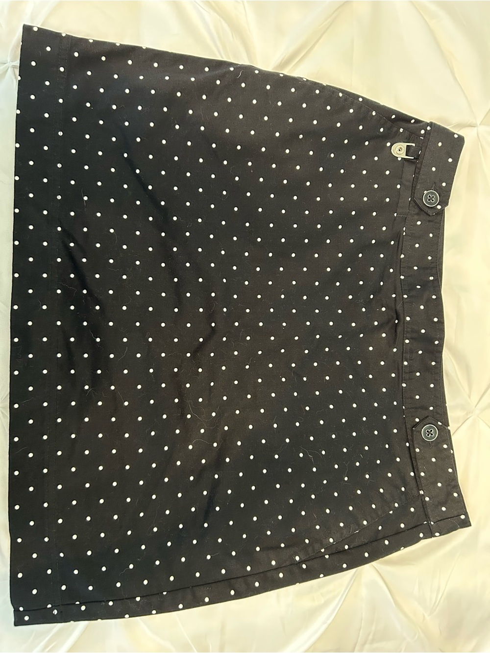Liz Claiborne Black and White Polka Dot Skirt